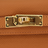 Hermès Kelly II Sellier Mini HSS Gold/Black Epsom Leather Gold Hardware