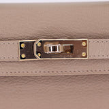 Hermès Kelly II Sellier Mini HSS Gris Tourterelle Chèvre Leather Permabrass Hardware