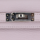 Hermès Kelly II Sellier Mini Mauve Pale Chèvre Leather Palladium Hardware
