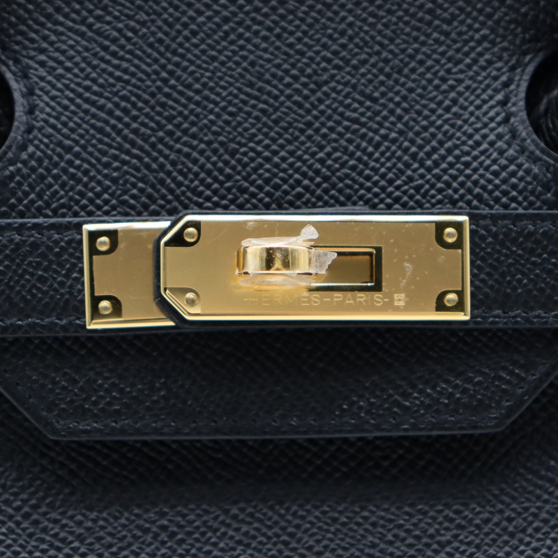 Hermès 30cm Birkin Black Epsom Leather Gold Hardware