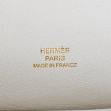 Hermès Kelly Pochette Blanc (White) Swift Leather Gold Hardware