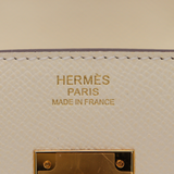 Hermès 30cm Birkin Sellier Nata Epsom Leather Gold Hardware