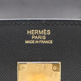 Hermès 30cm Birkin Sellier Black Epsom Leather Gold Hardware