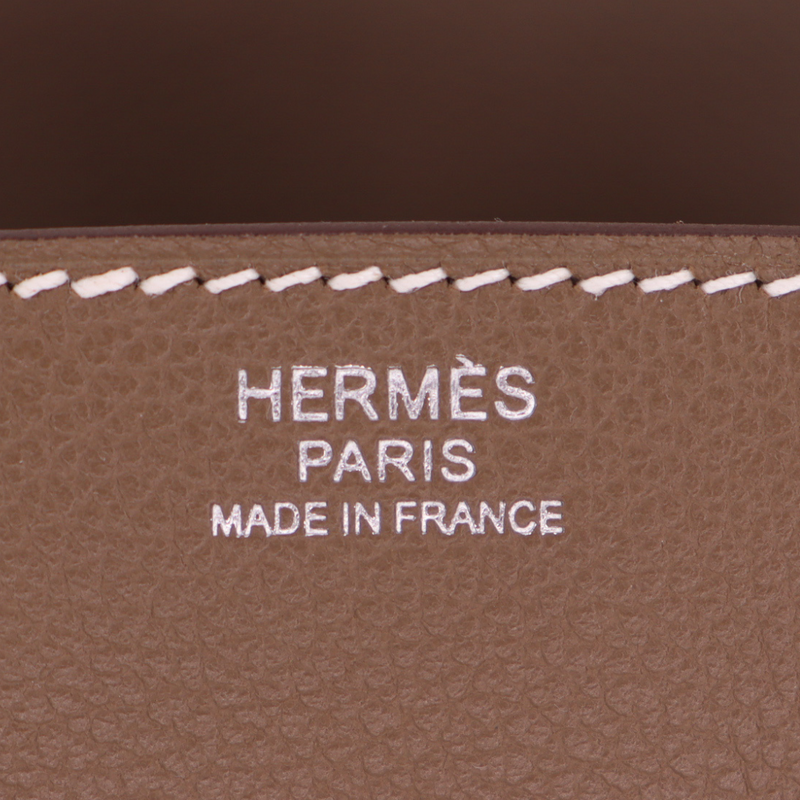 Hermès 29cm Shoulder Light Birkin Etoupe Palladium Hardware
