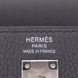 Hermès 25cm Kelly Retourne Gris Misty Togo Leather Palladium Hardware