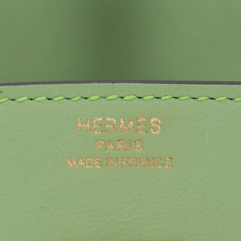 Hermès 25cm Birkin Vert Criquet Swift Leather Gold Hardware