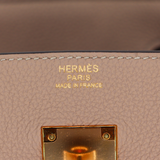 Hermès 30cm Birkin Gris Tourterelle Togo Leather Rose Gold Hardware