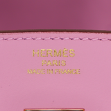 Hermès 25cm Birkin Mauve Sylvestre Swift Leather Rose Gold Hardware