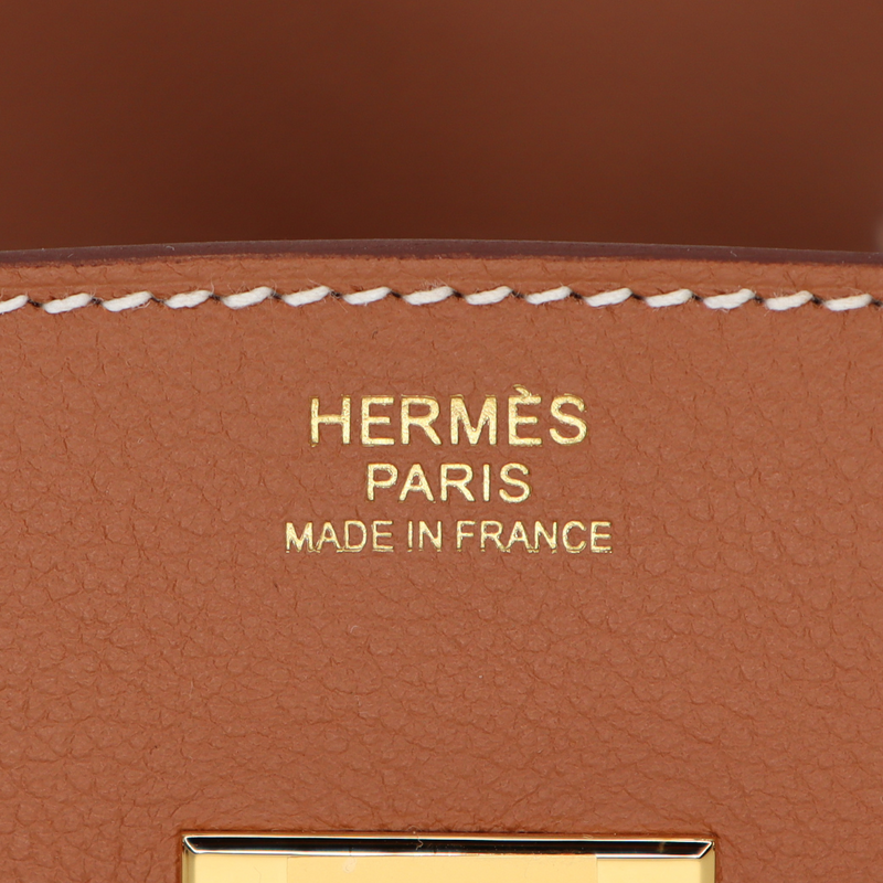 Hermès 29cm Birkin Shoulder Light Gold Evercolor Leather Gold Hardware