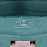 Hermès 30cm Birkin Bleu Saint Cyr Matte Alligator Palladium Hardware