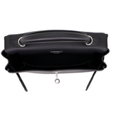 Hermès 25cm Kelly Retourne Black Togo Leather Palladium Hardware
