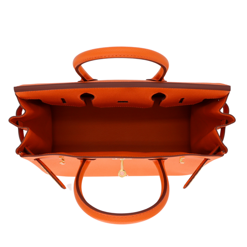 Hermès 30cm Birkin Orange Epsom Leather Gold Hardware