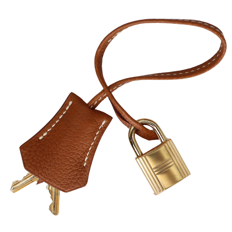 Hermès 30cm Birkin Gold Denim/Togo Leather Gold Hardware