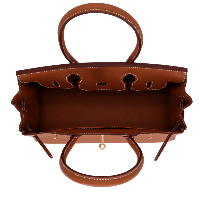 Hermès 29cm Birkin Shoulder Light Gold Evercolor Leather Gold Hardware