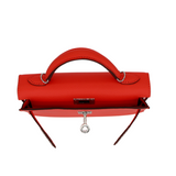 Hermès Kelly II Sellier Mini Go Orange Field Epsom Leather Palladium Hardware