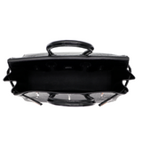 Hermès 25cm Birkin Black Shiny Porosus Crocodile Diamond Hardware