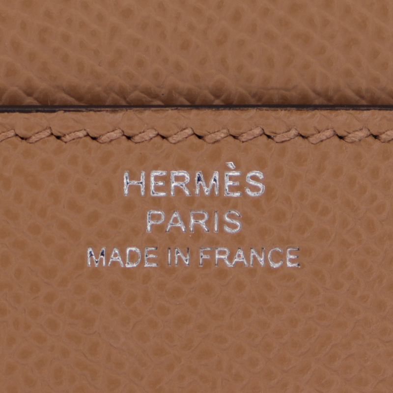 Hermès Kelly Doll Picto Chai Epsom Leather Palladium Hardware