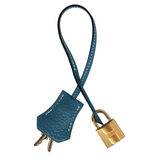 Hermès 35cm Birkin Bleu Jean Togo Leather Gold Hardware