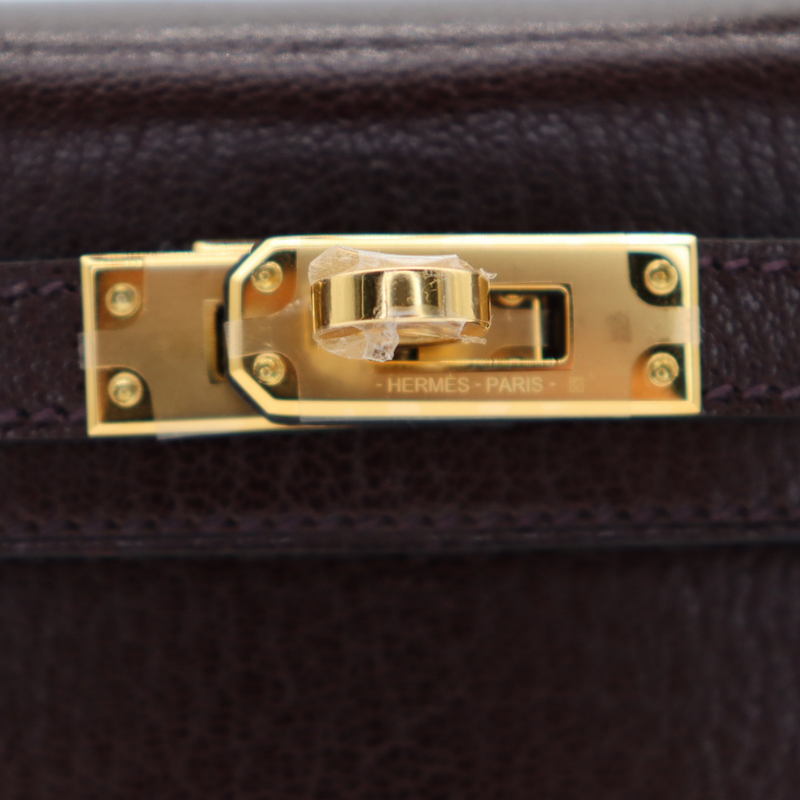 Hermès Kelly II Sellier Mini Rouge Sellier Chevre Leather Gold Hardware