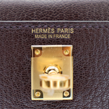 Hermès Kelly II Sellier Mini Rouge Sellier Chevre Leather Gold Hardware