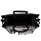 Hermès 40cm HAC Cargo Black (Noir) Toile/Evercalf Leather Palladium Hardware