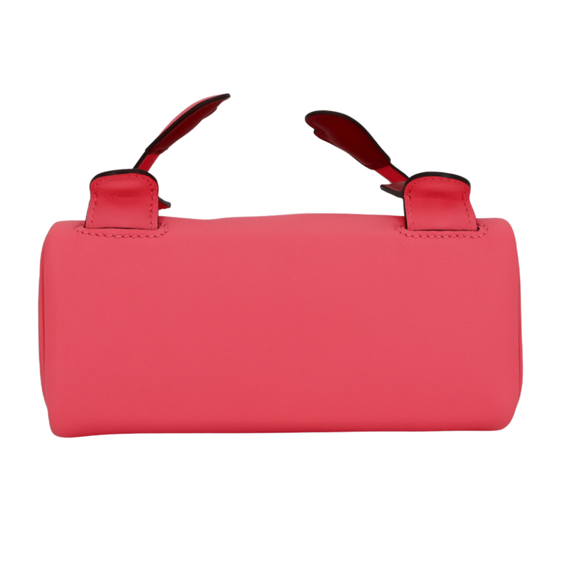 Hermès Kelly Doll "Quelle Idolle" Rose Azalee Swift Leather Palladium Hardware