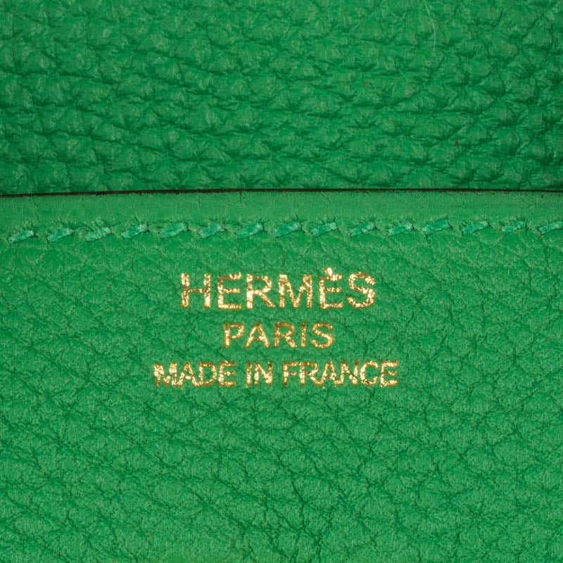 Herm�s 25cm Birkin Bambou Togo Leather Gold Hardware