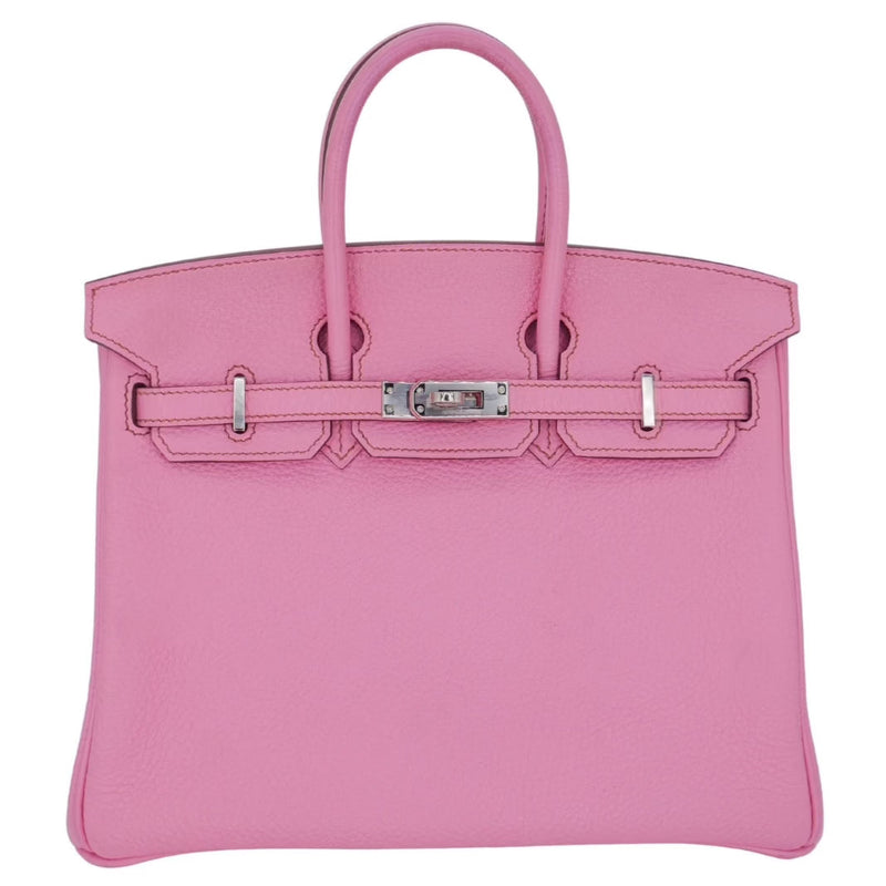 Herm�s 25cm Birkin Bubblegum Togo Palladium Hardware