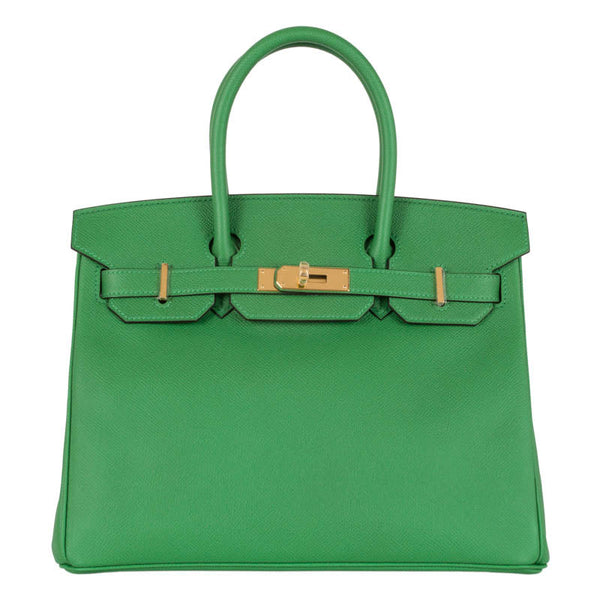 Herm�s 30cm Birkin Bambou Epsom Leather Gold Hardware