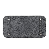 Herm�s 30cm Birkin Black Dalmatian Buffalo Leather Palladium Hardware