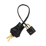 Herm�s 30cm Birkin Black Shiny Niloticus Crocodile Gold Hardware