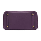 Herm�s 30cm Birkin Cassis Togo Leather Gold Hardware