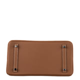 Herm�s 30cm Birkin Gold Togo Leather Palladium Hardware