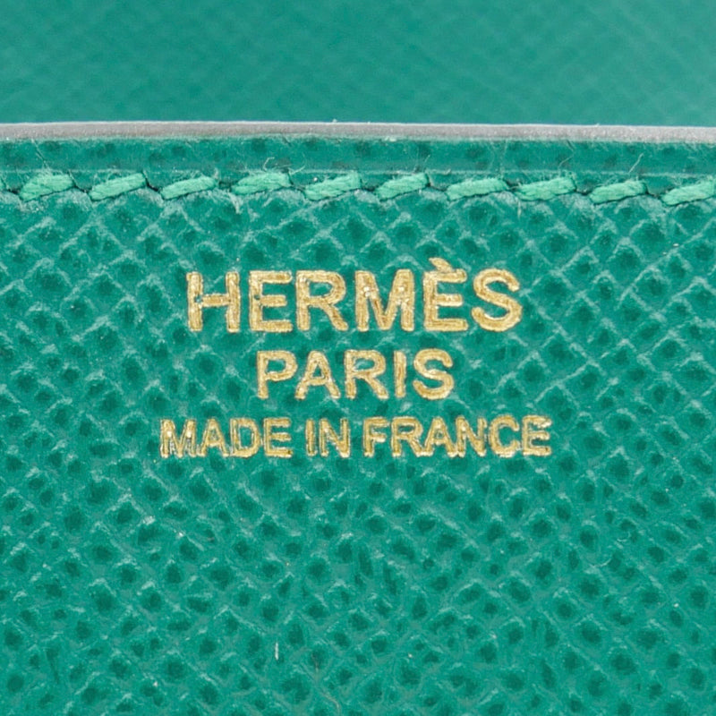 Herm�s 30cm Birkin Malachite Epsom Leather Gold Hardware