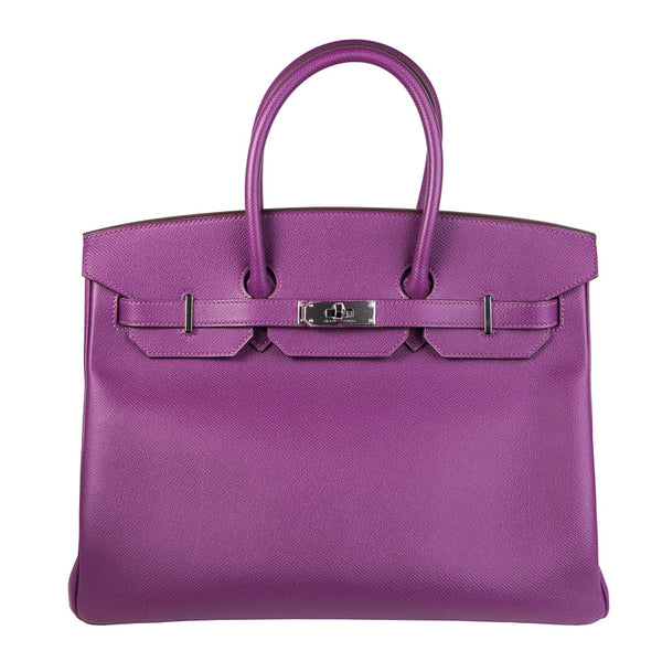 Herm√®s 35cm Birkin Anemone Epsom PHW