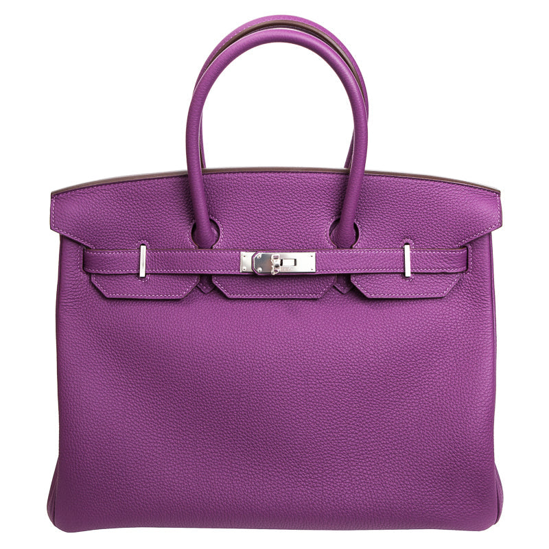 Herm√®s 35cm Birkin Anemone Togo PHW