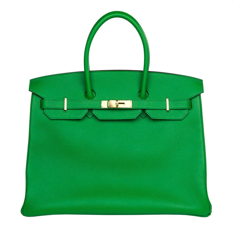 Herm√®s 35cm Birkin Bambou Epsom GHW