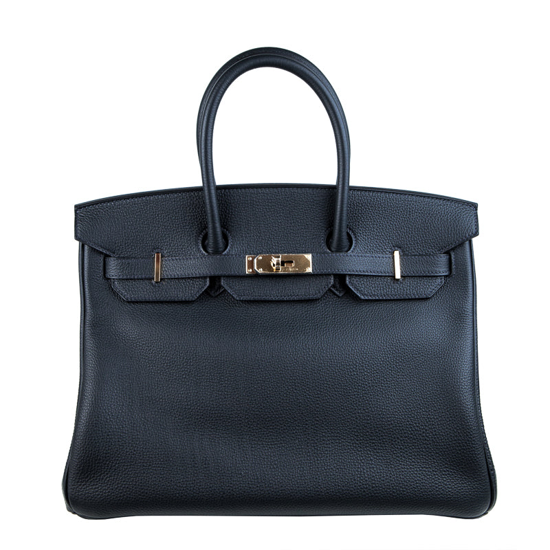 Herm√®s 35cm Birkin Bleu Ocean Togo GHW