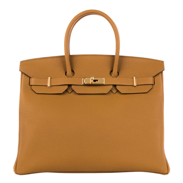 Herm√®s 35cm Birkin Caramel Togo GHW