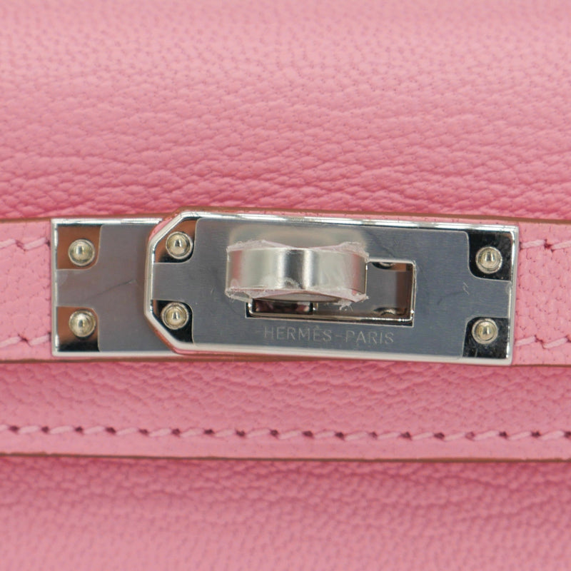 Herm�s Kelly Mini II Rose Confetti Ch√®vre Leather PHW