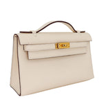 Herm�s Kelly Pochette Nata Swift Leather Gold Hardware