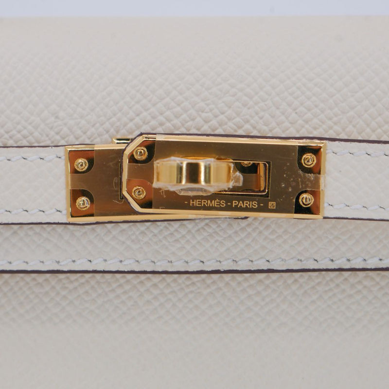 Herm√®s Mini Kelly II Nata Epsom Leather GHW