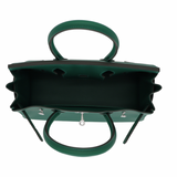 Hermès 29cm Birkin Shoulder Light Vert Moyen Evercolor Leather Palladium Hardware