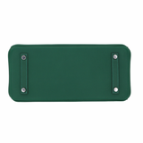 Hermès 29cm Birkin Shoulder Light Vert Moyen Evercolor Leather Palladium Hardware