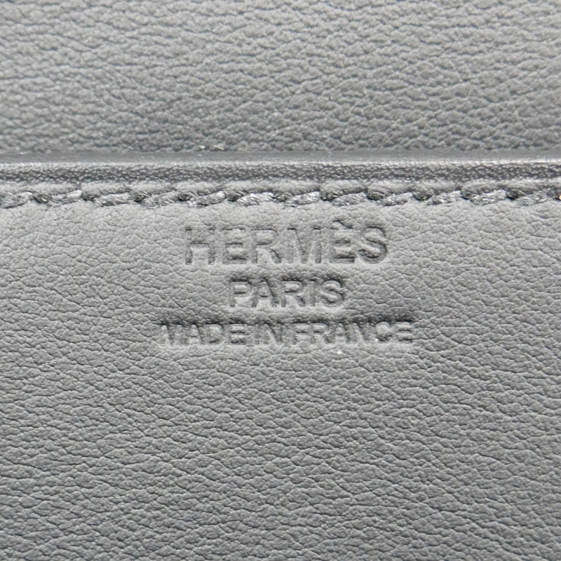 Hermès Kelly Cut Shadow Black Swift Leather